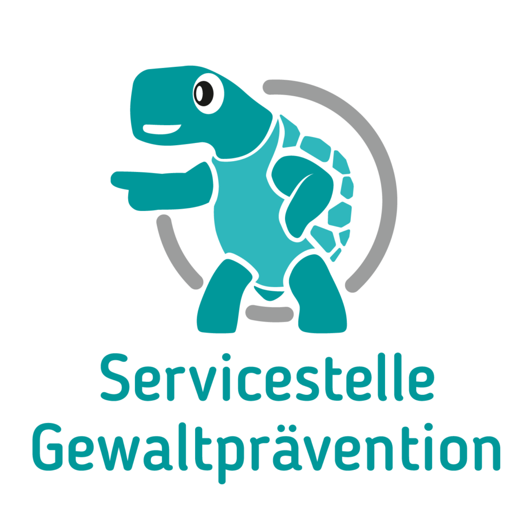 Logo der Servicestelle Gewaltpraevention für die Kinder- und Jugendhilfe