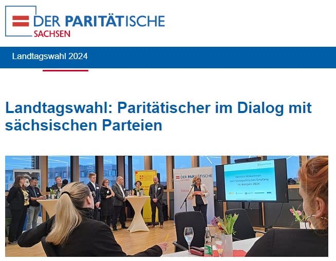 Dialog mit sächsischen Parteien