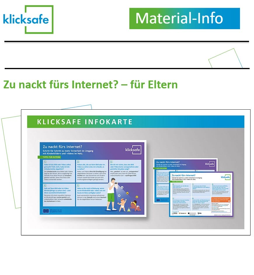 Klicksafe-Infokarte